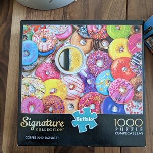 Buffalo coffee& donuts puzzle 1000 pieces